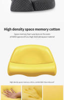 Almohada De Cervical Ergonómica De Espuma De Memoria Almohada De Contorno Para Dormir De Lado Ayuda Ortopédica Suave Y Cómoda Soporte Para El Cuello - details 10