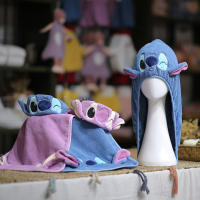 Disco De Secado Rápido De Cabello Stitch Disney Absorbente Para Niños Turbante De Tela De Algodón Para El Hogar Regalo Ideal - details 7