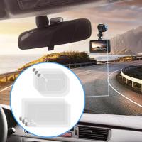 Etiquetas Para Parabrisas De Dashcam 6pc Etiquetas Electrostáticas Transparentes Para Cámara De Volante Adhesivo Para Ventanas De Coche - details 1