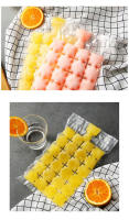 Molde De Hielo Desechable Con Funnel 10-100 Piezas Bolsas De Hielo Con Diseño De Red Para Bebidas Y Alimentos Plástico Auto Sellantes - details 3