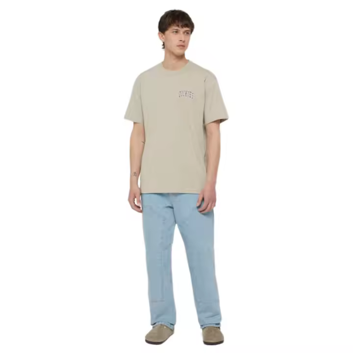 Camiseta marca Dickies modelo Dk0A4Y8Oss01 para hombre en color beig - 1