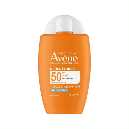Avène Solar Ultra Fluid Oil Control SPF50+ 50ml - 1