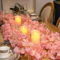 Guirnalda De Luces De Faeir Cherry Blossom Con 20 LED Para Decoración De Bodas Fiesta Navidad Habitación Material Artificial - details 6