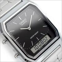 Reloj Casio COLLECTION AQ-230A-1D alarma Hora dual cronómetro analogico y digital - details 0