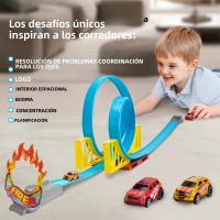 Juguete De Carreras Estelares Para Niños Kit De Ferrocarril DIY Educativo Interactivo Regalo De Cumpleaños O Navidad Para Niños Hombres - details 4