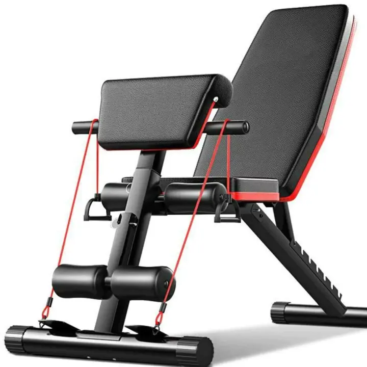 Ozio Fitness Banco Musculación Multifuncional Fitness 6 Posiciones Carga Máxima 150 kg - 1