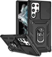 Funda para Samsung Galaxy S22 Ultra (5G) Antigolpes Cubre Lente Soporte Anillo FANPESP + Protector Pantalla Movilear - details 0