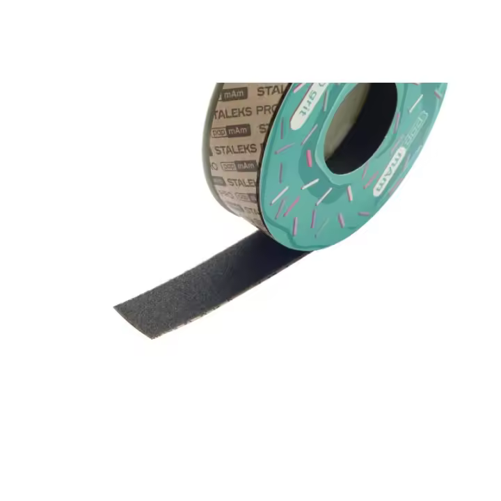 STALEKS PRO Recambio Donut Grit100/80M Compatible con Base de Acero MBE-20 para Herramientas de Manicura - 1