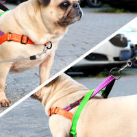 Harnés Reflectante Para Perro Mediano Grande De Nylon Padded Resistente Y Ajustable Para Raza Pitbull Vestido De Durable Para Mascotas De Medio Gran Tamaño - details 10
