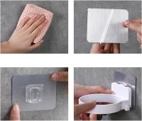 No hay perforación secador de pelo titular secador de pelo percha espiral secador de pelo titular utilizado para la cocina y accesorios de baño Decoración - details 2