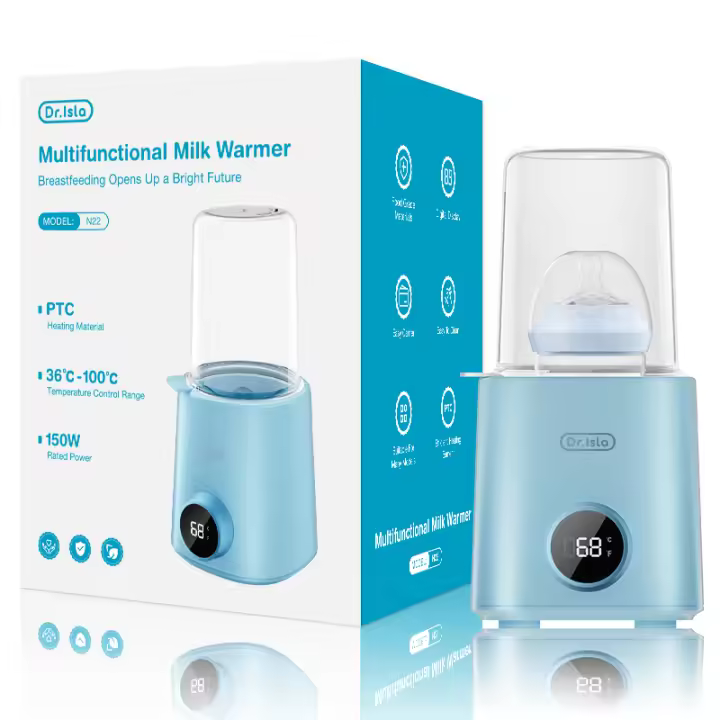 ZLY MAMIJOY Calentador De Botella Para Bebé Multifuncional Con Control De Temperatura Preciso 36-100° Alimentos Calentadores De Leche Estérilizador N22 - 1