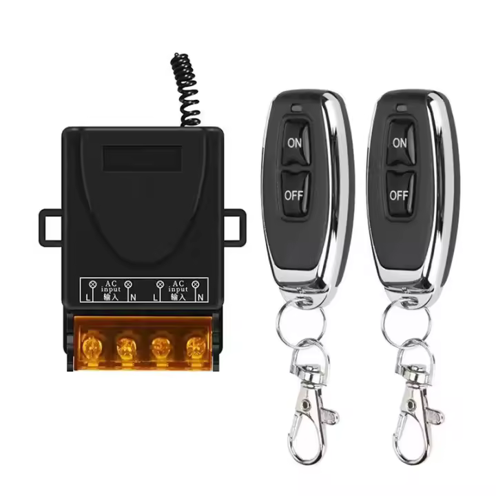 Interruptor De Control Remoto 433Mhz Potencia Alta 30A AC220V Para Bomba De Agua Motor LED/Aplicaciones Eléctricas Universal - 1