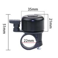 Campana De Bicicleta De Aluminio Para MTB Advertencia De Seguridad Alarme De Manillar Accesorios De Ciclismo Campana De Bicicleta - details 1