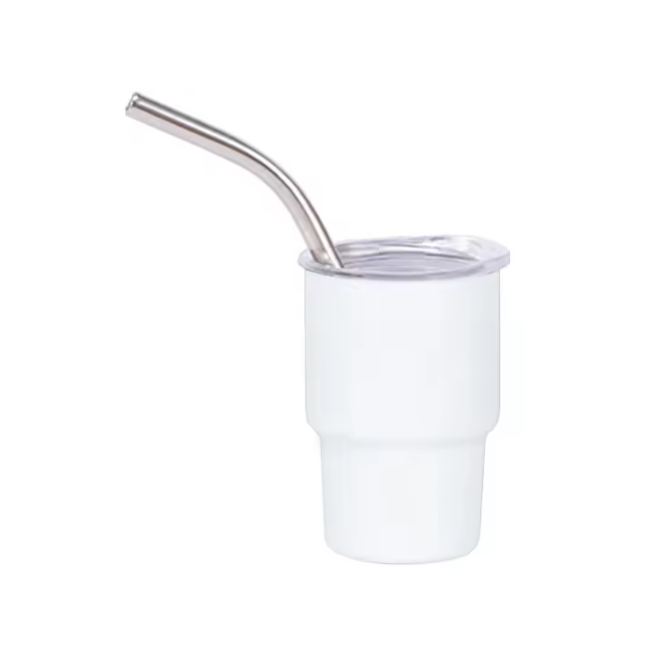 Jarrón de vino de Maple inoxydable de 2 oz con pajita y tapa, ideal para regalar a Amantes del Vino - 1