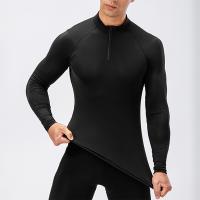 Camiseta De Compresión Para Hombre Con Manga Larga Para Correr Ropa De Gimnasio De Otoño T-Shirt Fina De Fitness Secado Rápido Camiseta De Musculación - details 2