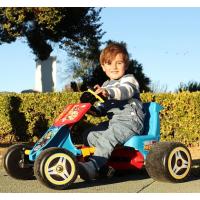 INJUSA - Go Kart Infantil a Pedales Special | Kart para Niños de 2 a 4 Años | Asiento con Respaldo | Piñón Fijo | Ruedas Anchas de Plástico | Chasis Metálico | Decoración de La Patrulla Canina | Licencia Oficial Paw Patrol | Color Azul y Rojo - details 4