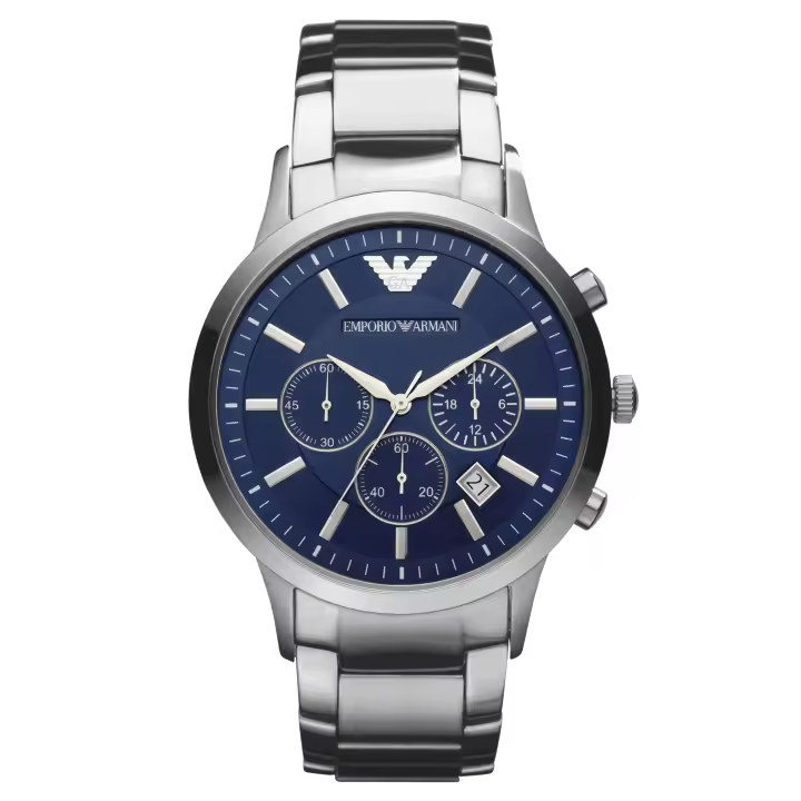 EMPORIO ARMANI AR2448 Renato Reloj de pulsera para hombre en Maple Azul Emporio Armani - 1