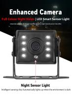 Cámara De Vigilancia Para Coche Ultra HD Visión Nocturna Color Completo 1080P Imagen De Retroceso Impermeable 9V-36V Vídeo De Coche - details 10