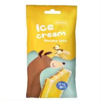SNACK MASCOTAS BUBI HELADO BANANA SPLIT 50G VET - 1
