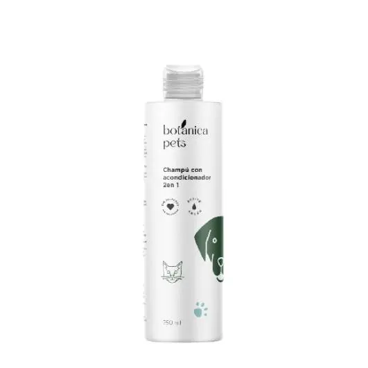 BOTANICA PETS CHAMPÚ CON ACONDICIONADOR 2 EN 1 250ML - 1
