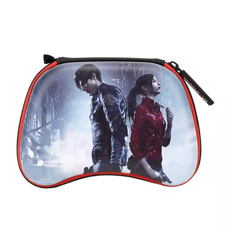 Estuche Resident Evil Case para mando Dualsense de PS5, DualShock, Xbox, funda universal para cualquier controlador, controller case, interior con Memory Foam - 1