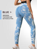 Pantalones De Yoga Para Mujer Leggings Deportivos Sin Costuras Cintura Alta Push up Tallas Trueñas Para Gimnasio Y Fitness Ropa De Gimnasio - details 2