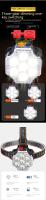 Linterna Frontal Recargable Super Brillante 7LED Impermeable Para Camping Pesca Senderismo Mineria Noche Exterior - details 3