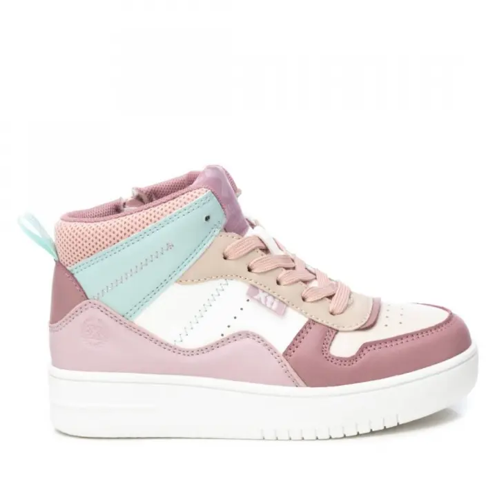 Zapatillas deportivas niña XTI KIDS 151033 02 SNEAKERS BOTIN CORODONES NUDE 33269 24I - 1