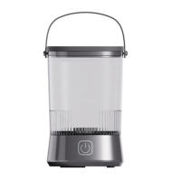 Limpieza y secador de cepillos de maquillaje eléctrico recargable por USB, herramienta de limpieza de cepillos de cosméticos portátil de plástico con función de lavado automático y secado rápido, inodoro - BC10，san valentin regalos mujer - details 10