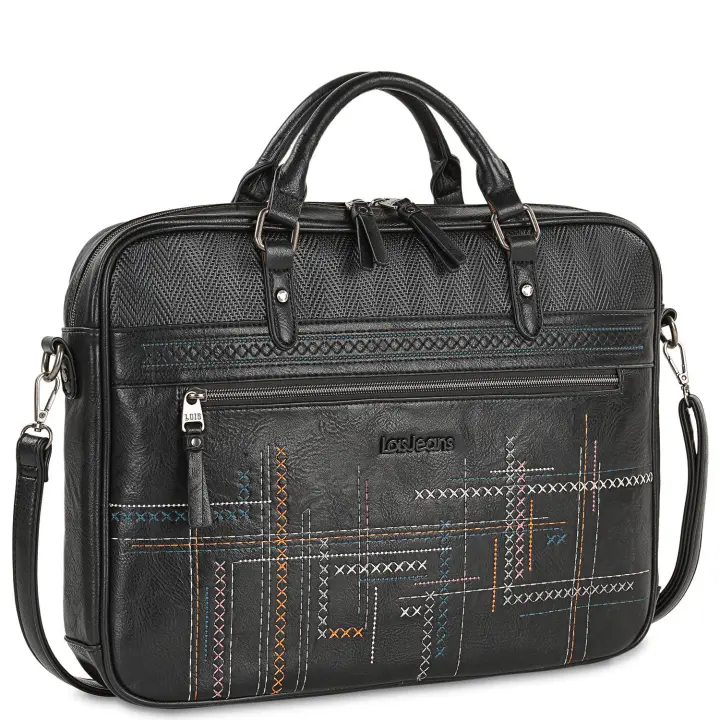 Portadocumentos Mujer - Bolso Portatil Mujer Para Trabajo - Bolso Ordenador Portatil Mujer Laptop 15,6 Pulgadas - Bolso Universidad Mujer De Marca Lois 310738 - 1