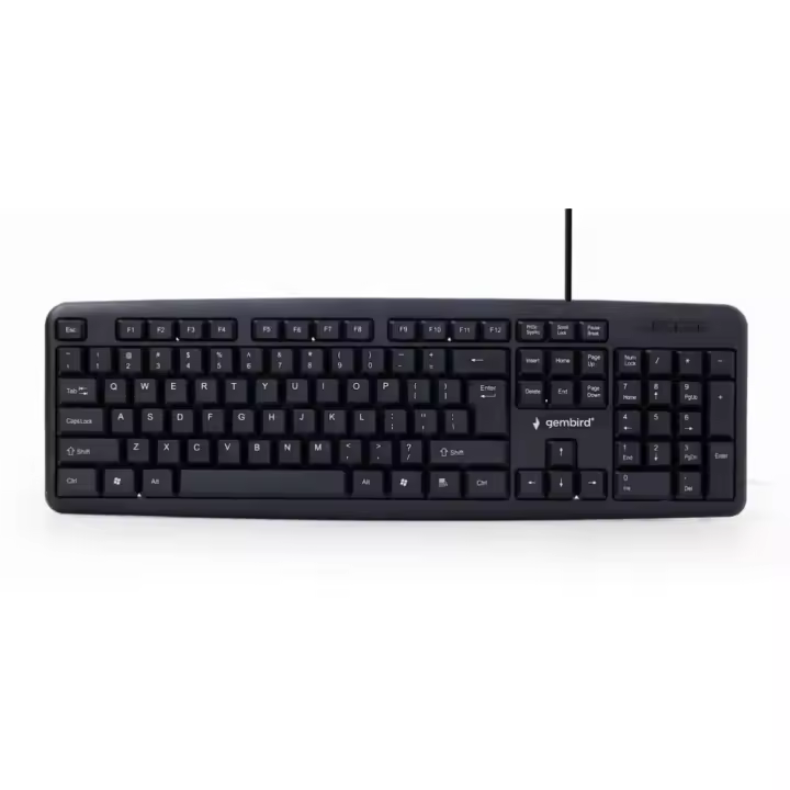 TECLADO GEMBIRD USB NEGRO PORTUGUES - 1