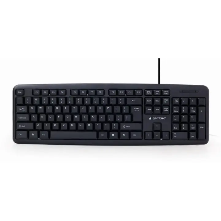 TECLADO GEMBIRD USB NEGRO PORTUGUES - 1