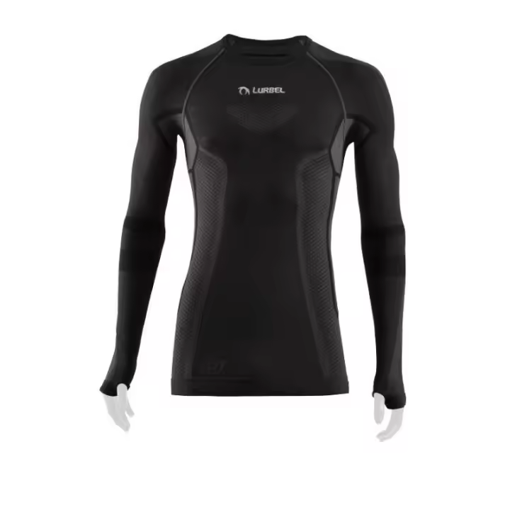Camiseta de Running Lurbel Cristallo Long Sleeves W Mujer Marengo - 1