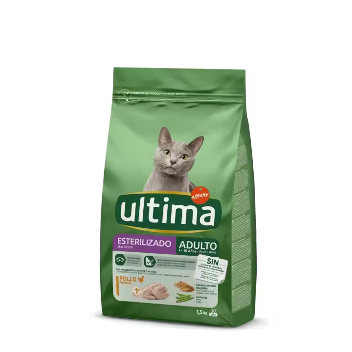 AFFINITY ULTIMA CAT ADULTO STERILIZED POLLO 1,5KG - 1