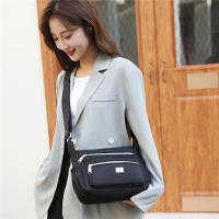 Bolso Cruzado De Mujer En Tela Oxford Simple Bolso De Hombro Multicapa Impermeable Monedero Lady Bolsa De Mano Estilo Fashion - details 8