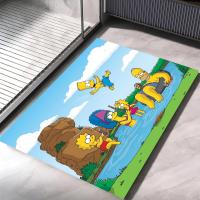Alfombra Antideslizante De Anime the Simpsons Absorbente Y Anti-polvo Para Piso De Cocina Y Dormitorio Material De Poliéster - details 10