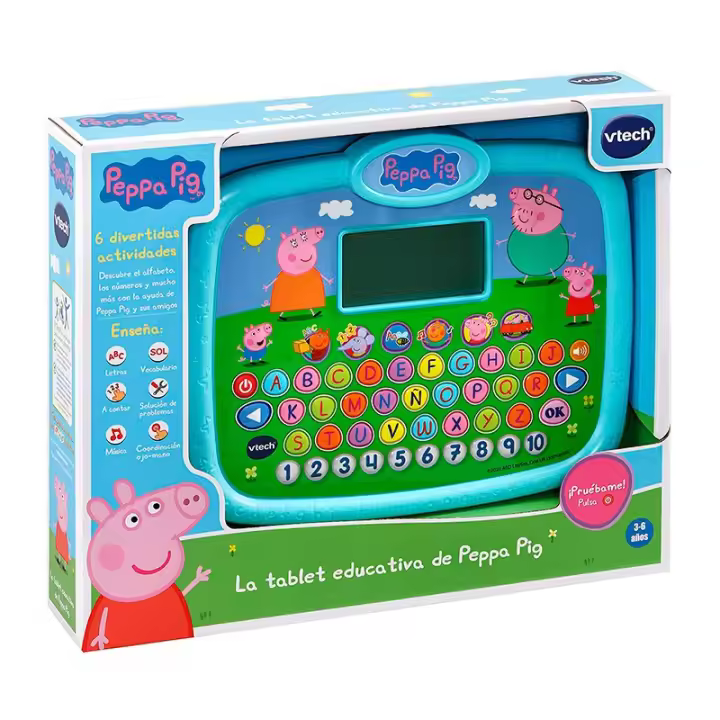 Vtech Tablet Peppa Pig | Ideal para Jugar y Aprender - 1