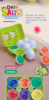 Mini Huevos Inteligentes Juego De Aprendizaje Educativo Para Niños Y Niñas De 3 a 12 Años Detección De Colores Y Formas Juguetes Educativos Para Niños - details 1