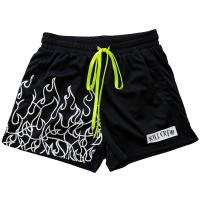 Shorts De Verano Para Hombres 2024 Tres Puntos Alrededor De La Rodilla Deportivos Transpirables Y De Secado Rápido Para Running - details 2