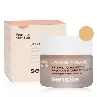 Sensilis Upgrade Make,Up, Base de Maquillaje Efecto Lifting, Tono 05 Noisette - 1