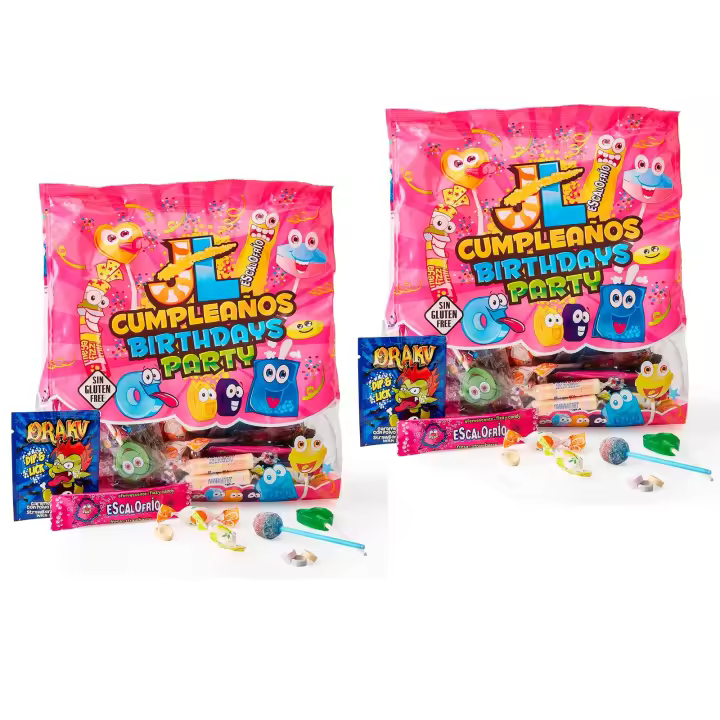 Deliex delicias de Extremadura. Surtido de Chuches para cumpleaños 1 kg sin gluten. Golosinas variadas para piñaTs y fiestas infantiles. - 1