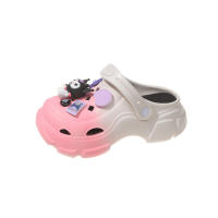 Sandalias De Verano Para Niñas Sanrio Cinnamoroll Kuromi Con Suela Gruesa Y Suave Comodidad Casual Playa Zapatos Hidráulicos - details 5