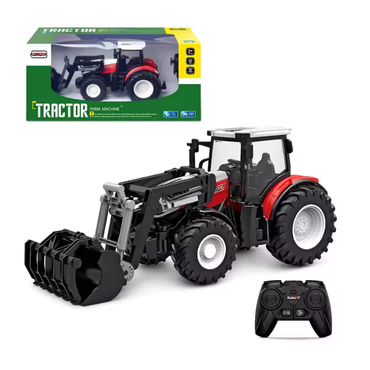 Tractor RC con Pala, Cargador y Batería. - 1