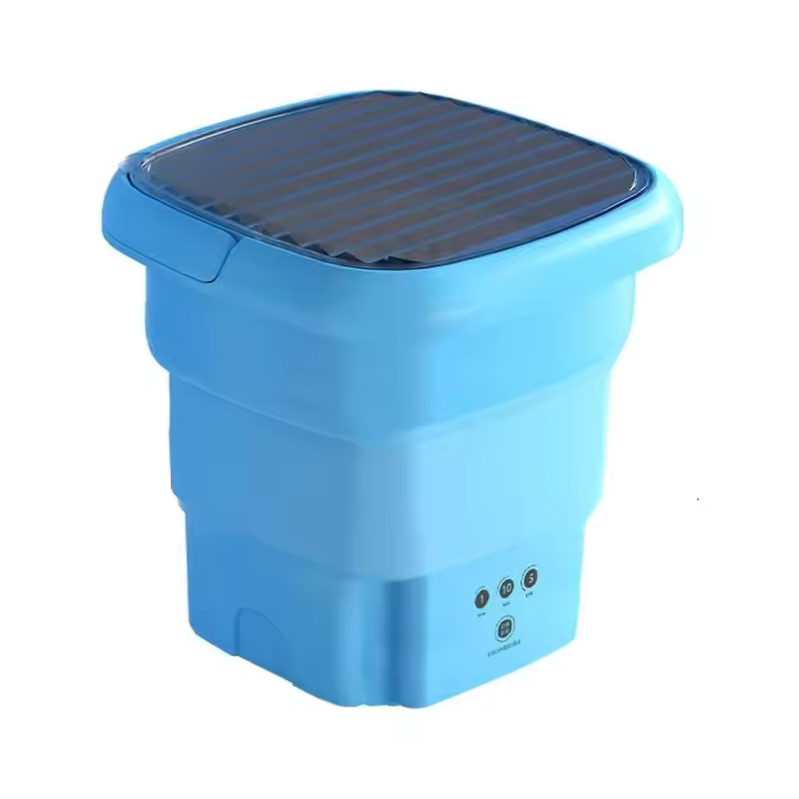Mini Lavadora plegable portátil con función de desinfección, Pequeña portátil y Lavadora Seca Combo para Aparmen - 1