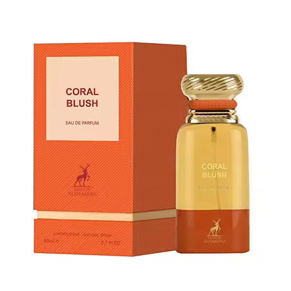 CORAL BLUSH  MAISON ALHAMBRA ORIGINAL EMIRATOS ARABES UNIDOS 80 ML- BRIGHT PEACH Renombrado - 1