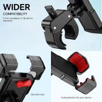 Soporte De Teléfono Para Bicicleta Y Motocicleta Compatible Con iPhone Samsung Y Todas Las Teléfonos Móviles Soporte De Manillar Para Navegación - details 7
