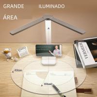 Lámpara De Escritorio LED Táctil Recargable USB Con 3 Niveles De Iluminación Protección Ocular Plegable Para Dormitorio Lámpara De Noche Para Mesa Al Final Del Camastro - details 5