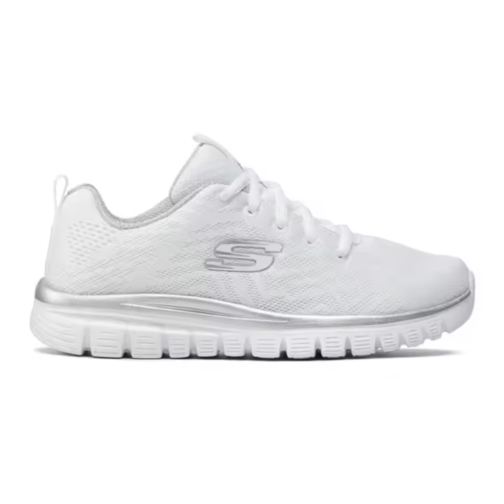 Zapatilla Skechers Graceful Blanco Mujer 12615-Wsl - 1