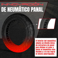 Rueda Maciza 60/70-7.0compatible con Xiaomi 4 Pro/Pro Max, Rueda 10 pulgadas(10x2.5) Neumáticos de Reemplazo Rueda Antipinchazo - details 1