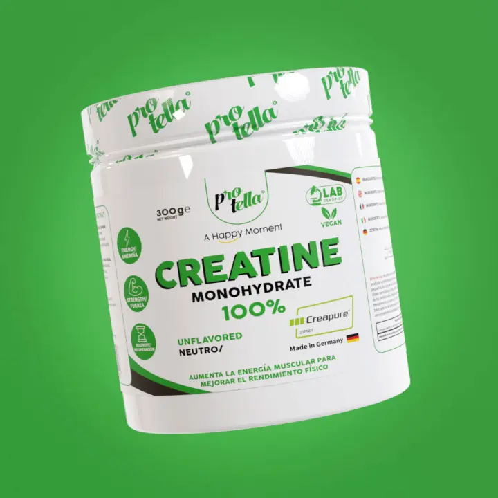 Protella Creatina Creapure Neutra para Aumento de Fuerza y Rendimiento Físico - 1